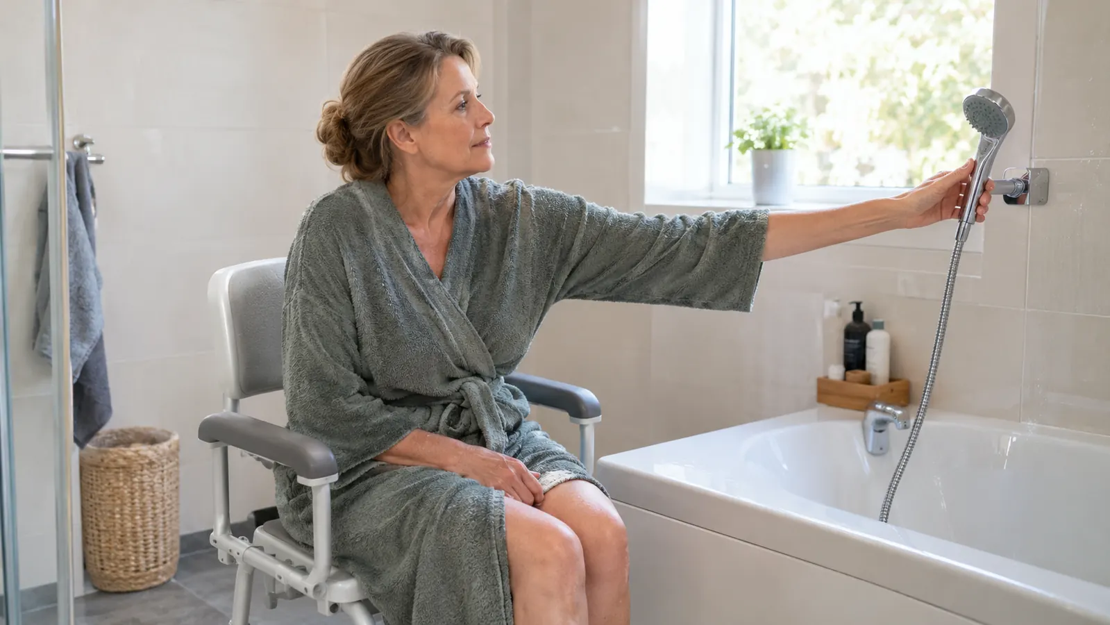 Medline Shower Chair vs a Tub Transfer Bench